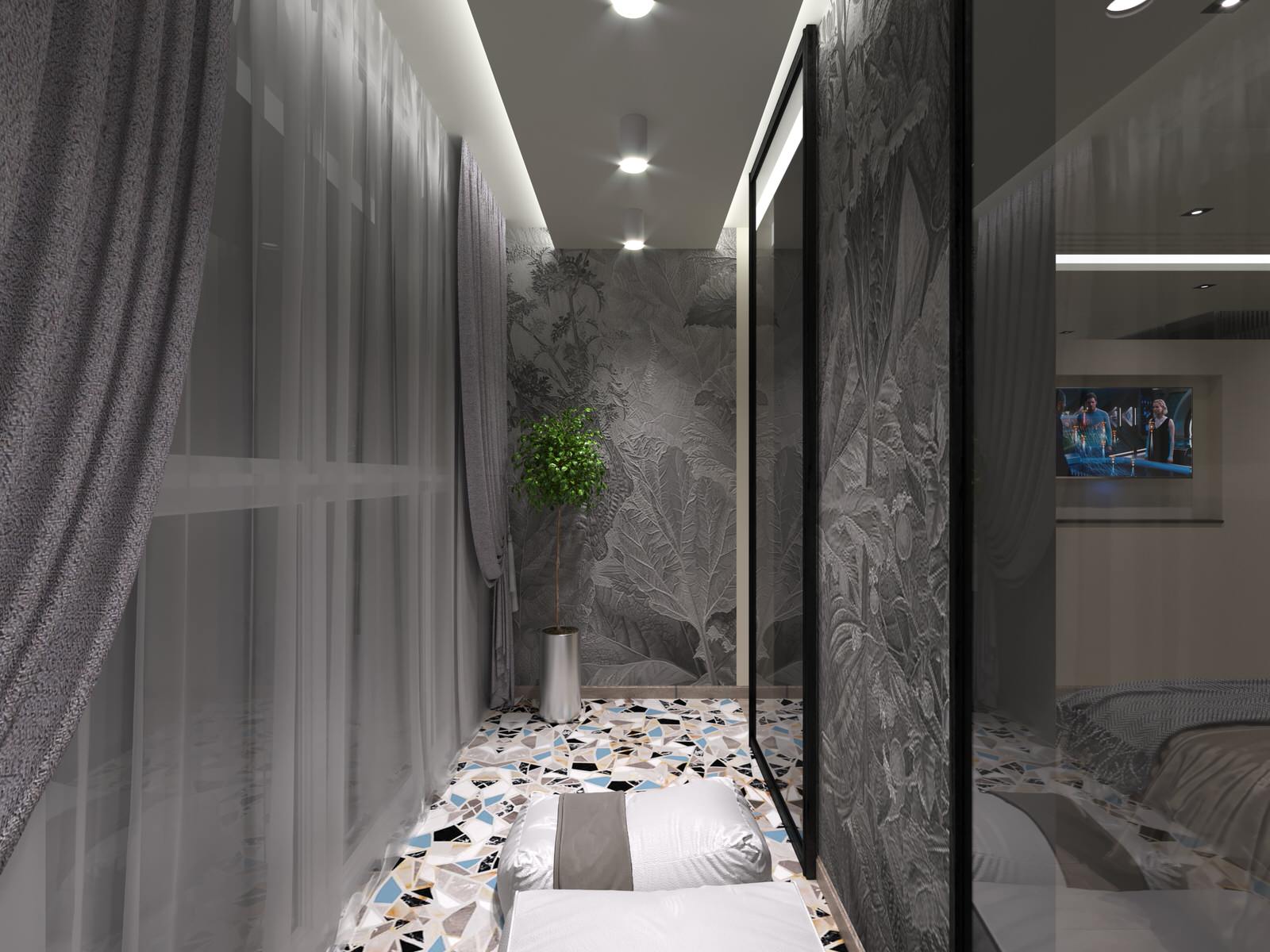 Современная планировка трёхкомнатной квартиры 110 м² в ЖК «Новое Тушино»