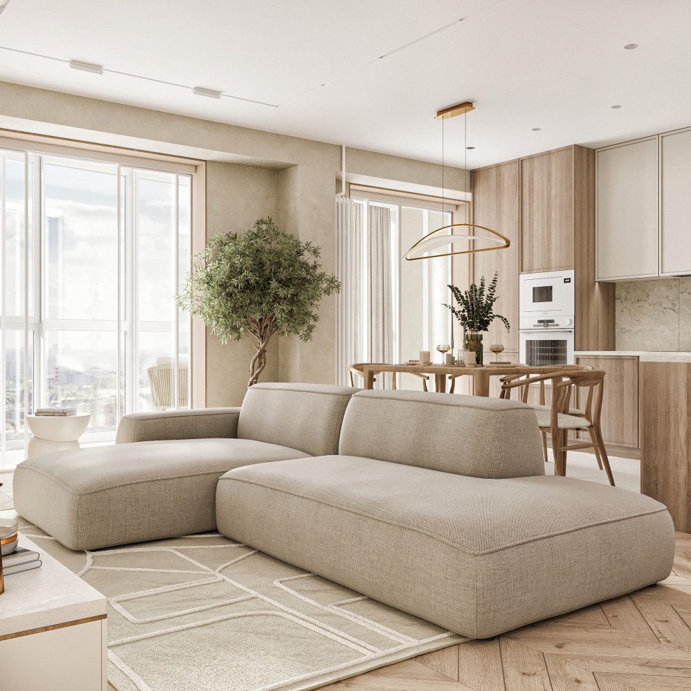 Дизайн квартиры в стиле неоклассика