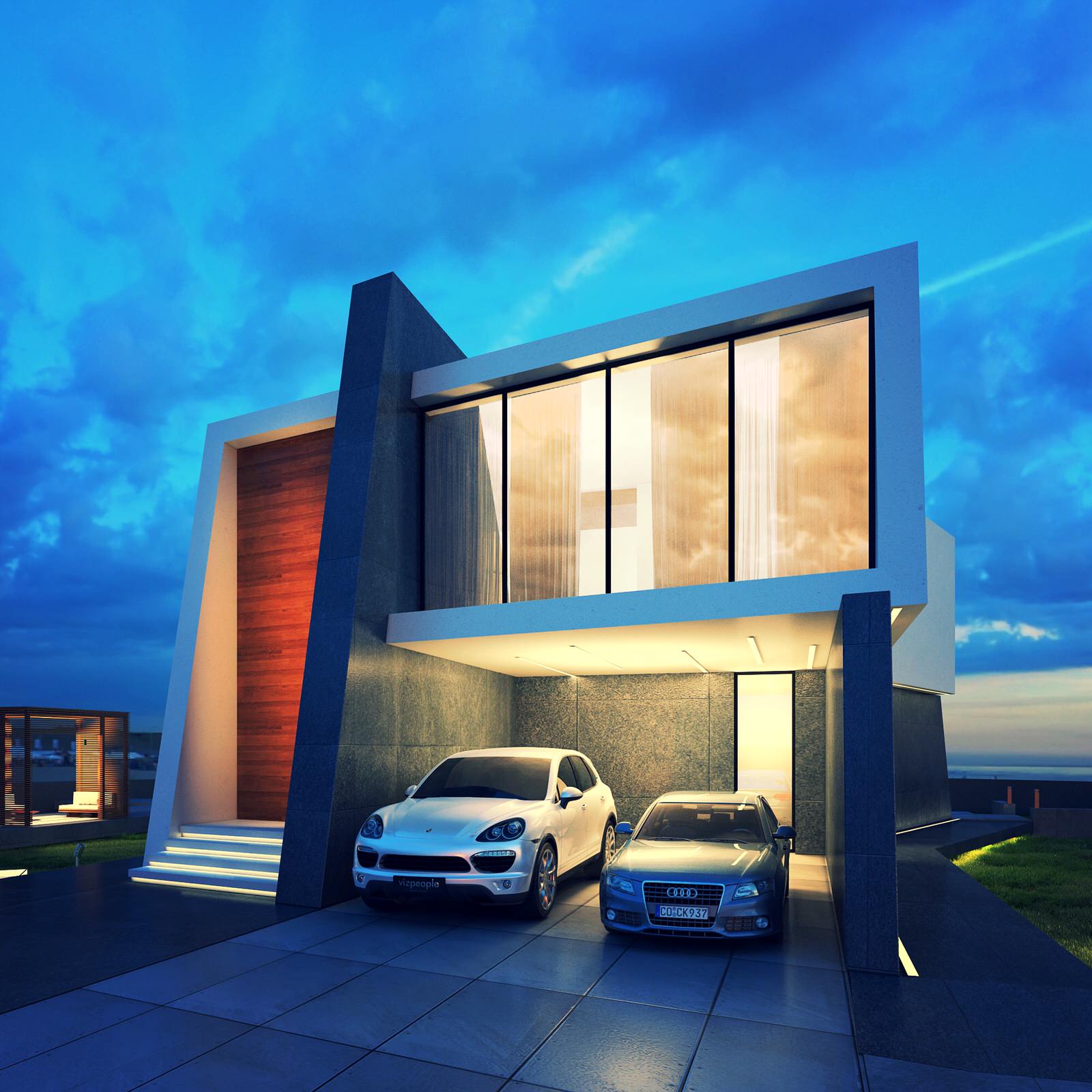 Проект компактного дома для молодой семьи