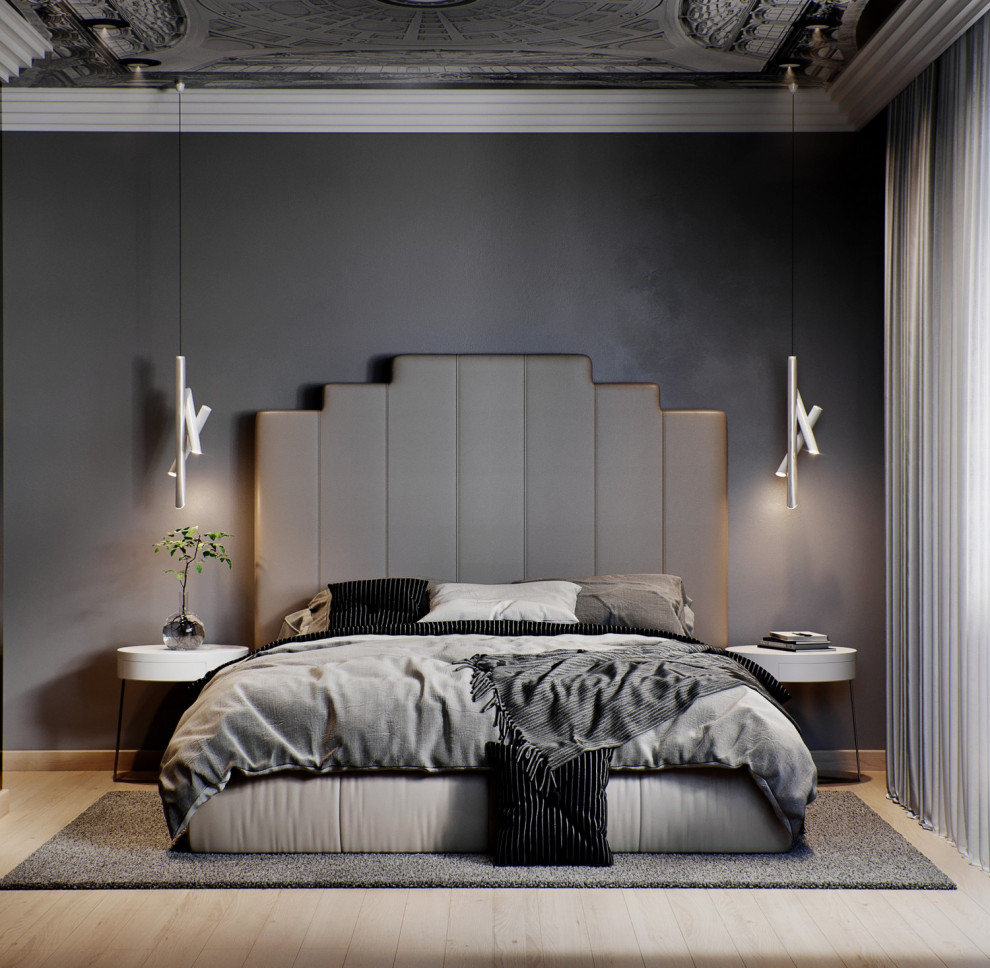 Models in party dresses - дизайн квартиры в стиле лофт и ар-деко, 54 кв.м.