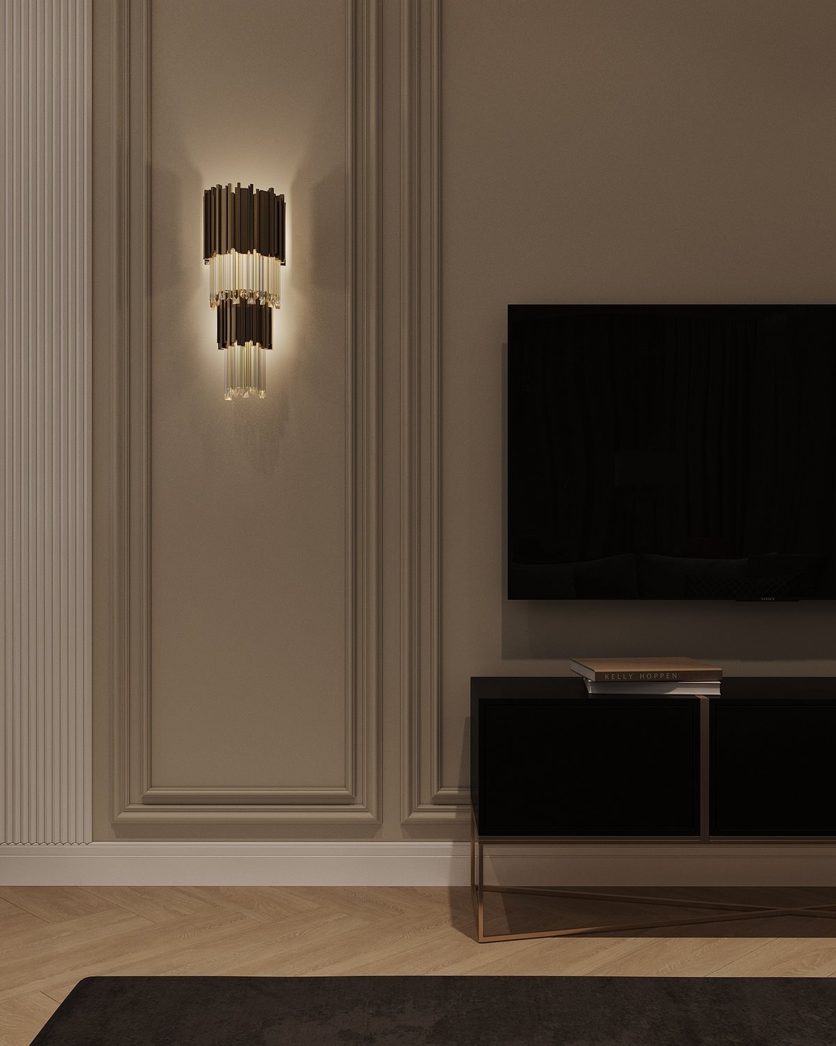 Дизайн-проект двухкомнатной квартиры для семейной пары