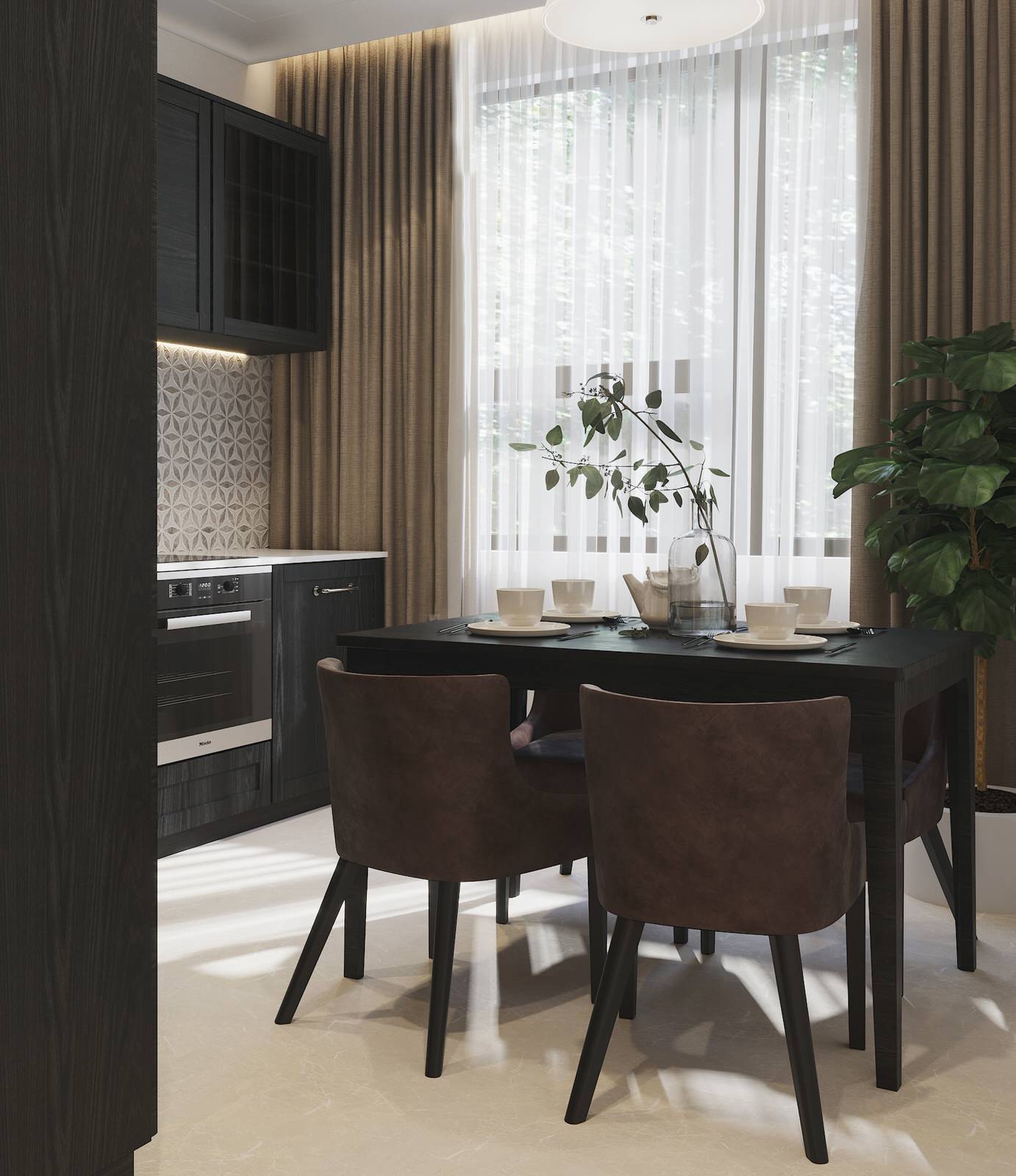 2х комнтная кваритра в стиле модерн