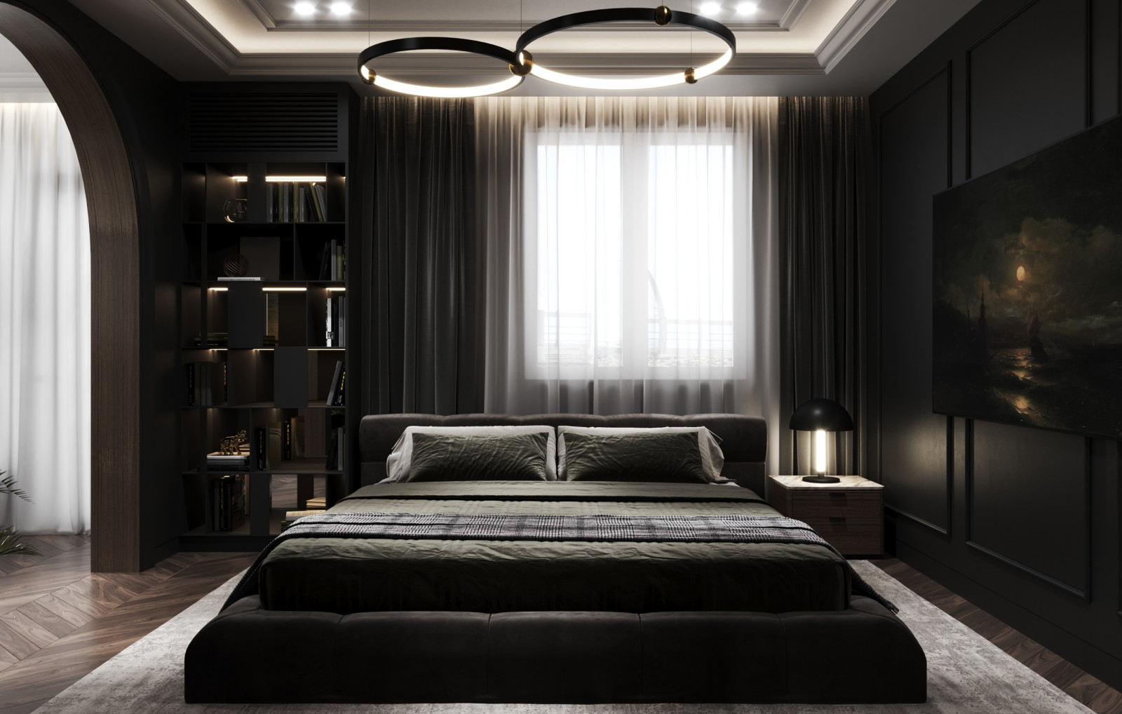 Обложка проекта: Мастер спальня