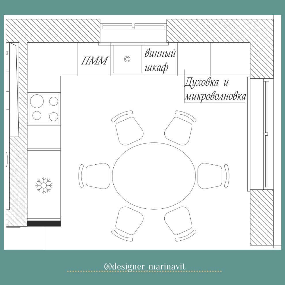 Кухня - план