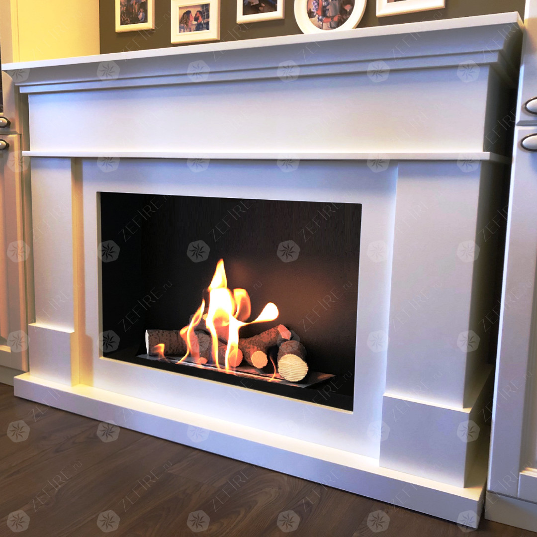 Обложка проекта: Эксклюзивный очаг для классического камина