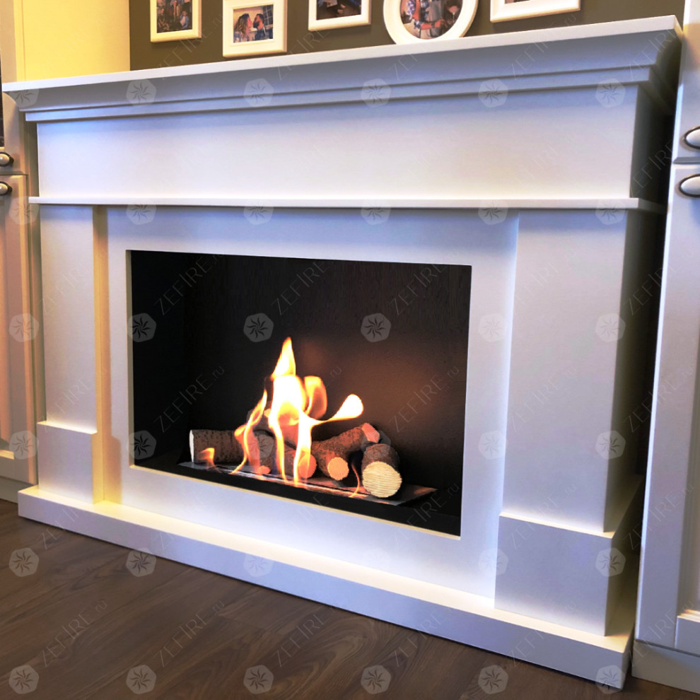 Обложка проекта: Эксклюзивный очаг для классического камина