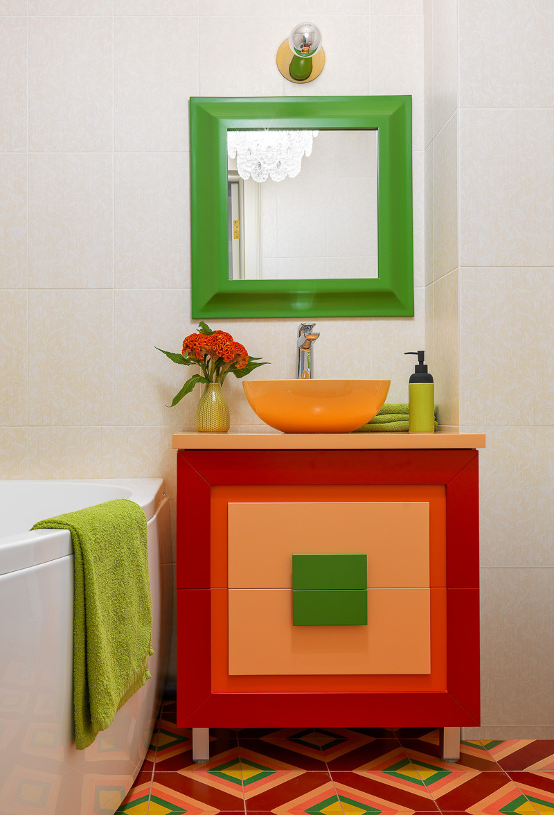 Яркая квартира дизайнера