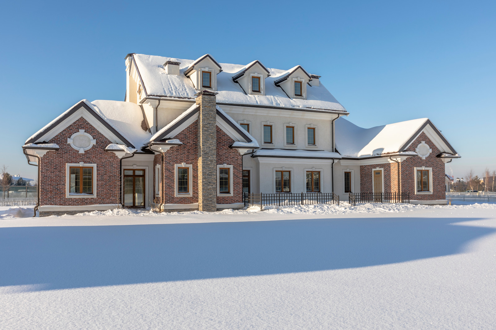 Коттедж в ближнем Подмосковье