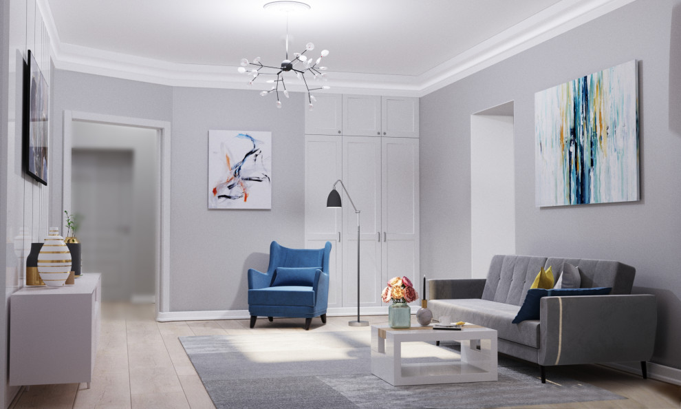 Трёхкомнатная квартира