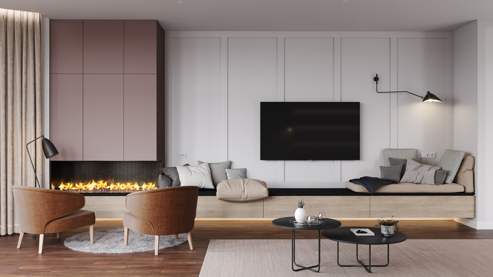 Обложка проекта: Дизайн проект интерьера квартиры в г. Киев