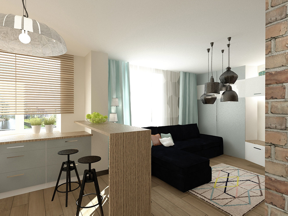 Обложка проекта: "Взбодрись". Квартира 60кв.м ЖК "Ярославский" г. Челябинск