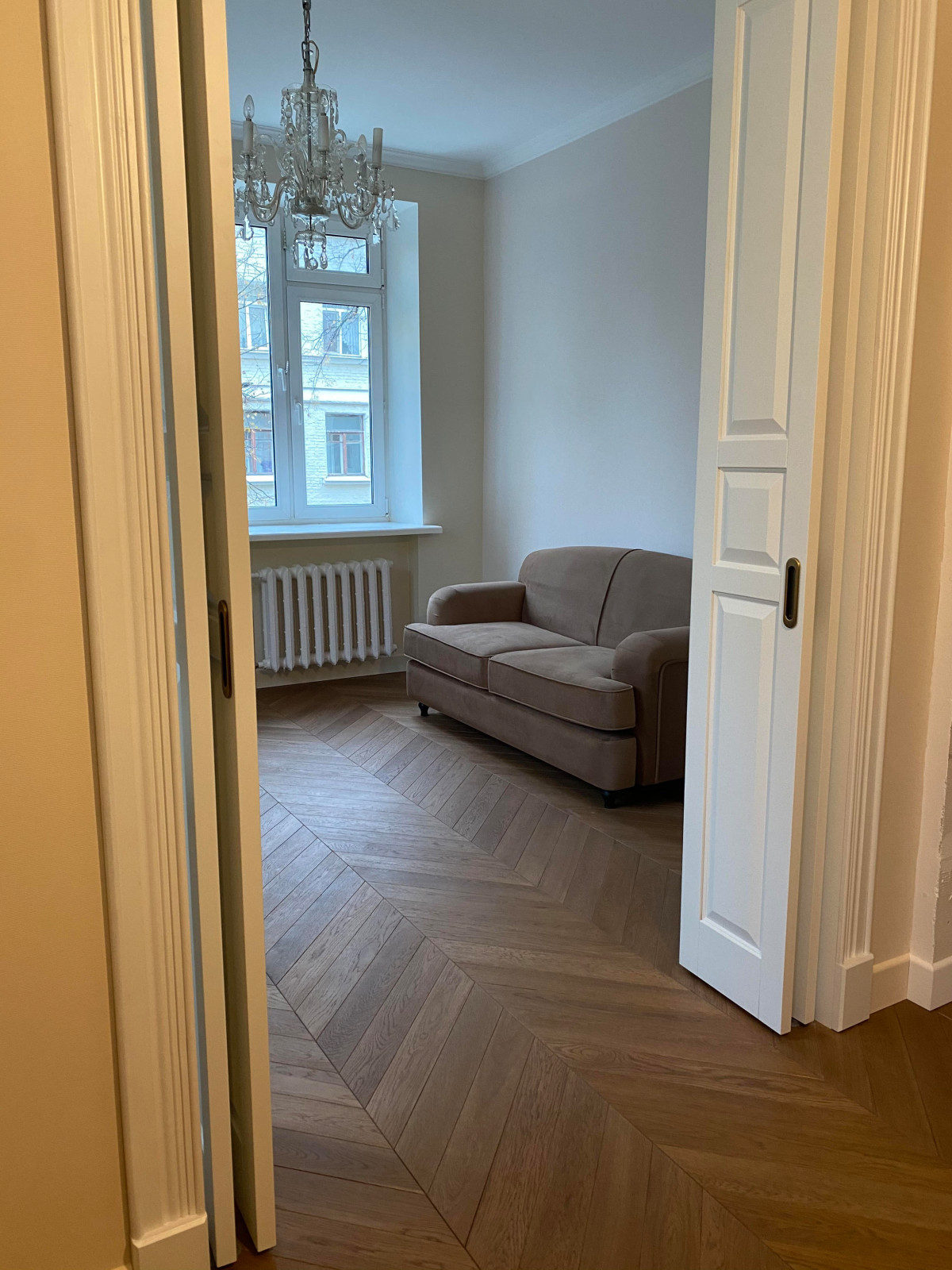 Обложка проекта: Квартира в сталинском доме 1953 года (2021)