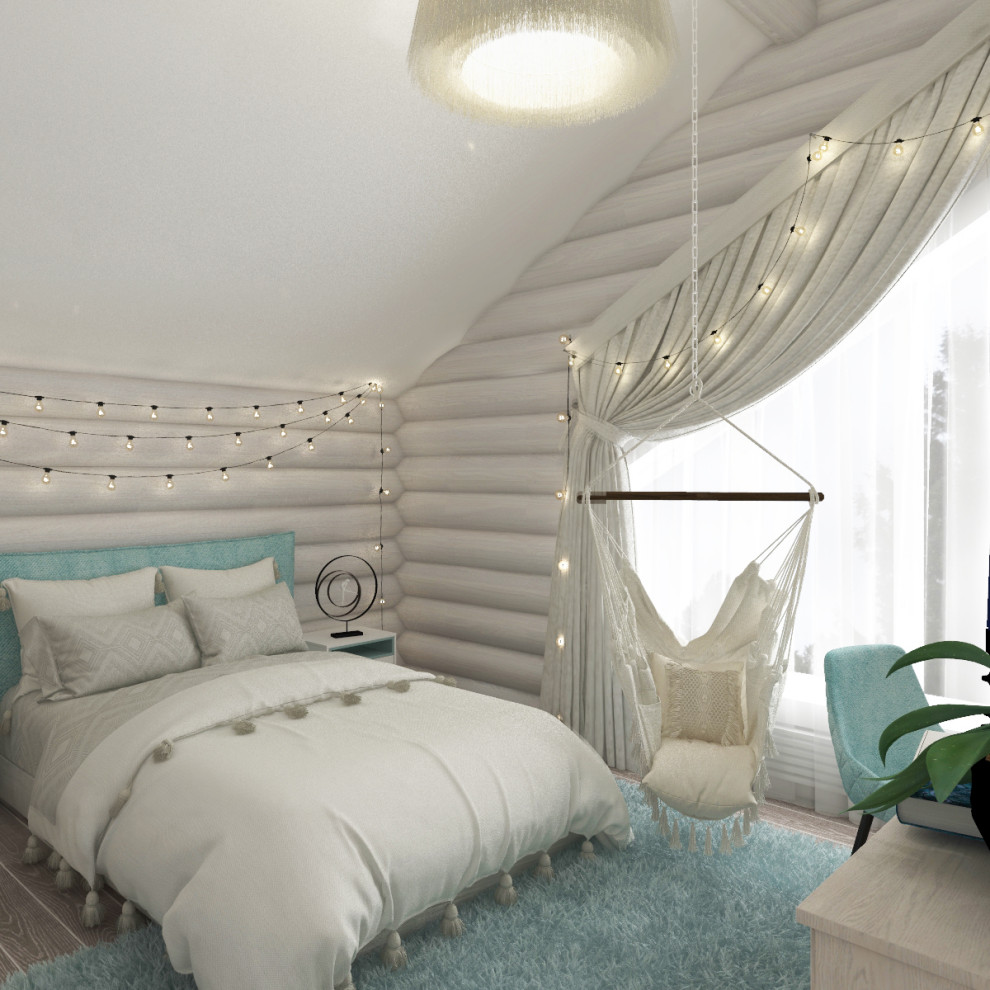 Проект загородного дома из сруба