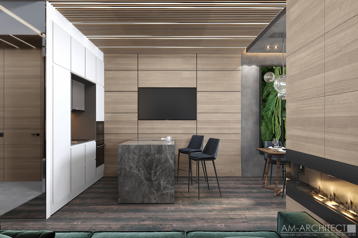 ИНТЕРЬЕР В СТИЛЕ ЭКО-МИНИМАЛИЗМ, ЖК "ПЕТРОВСКИЙ КВАРТАЛ НА ВОДЕ", ДИЗАЙН-ПРОЕКТ.