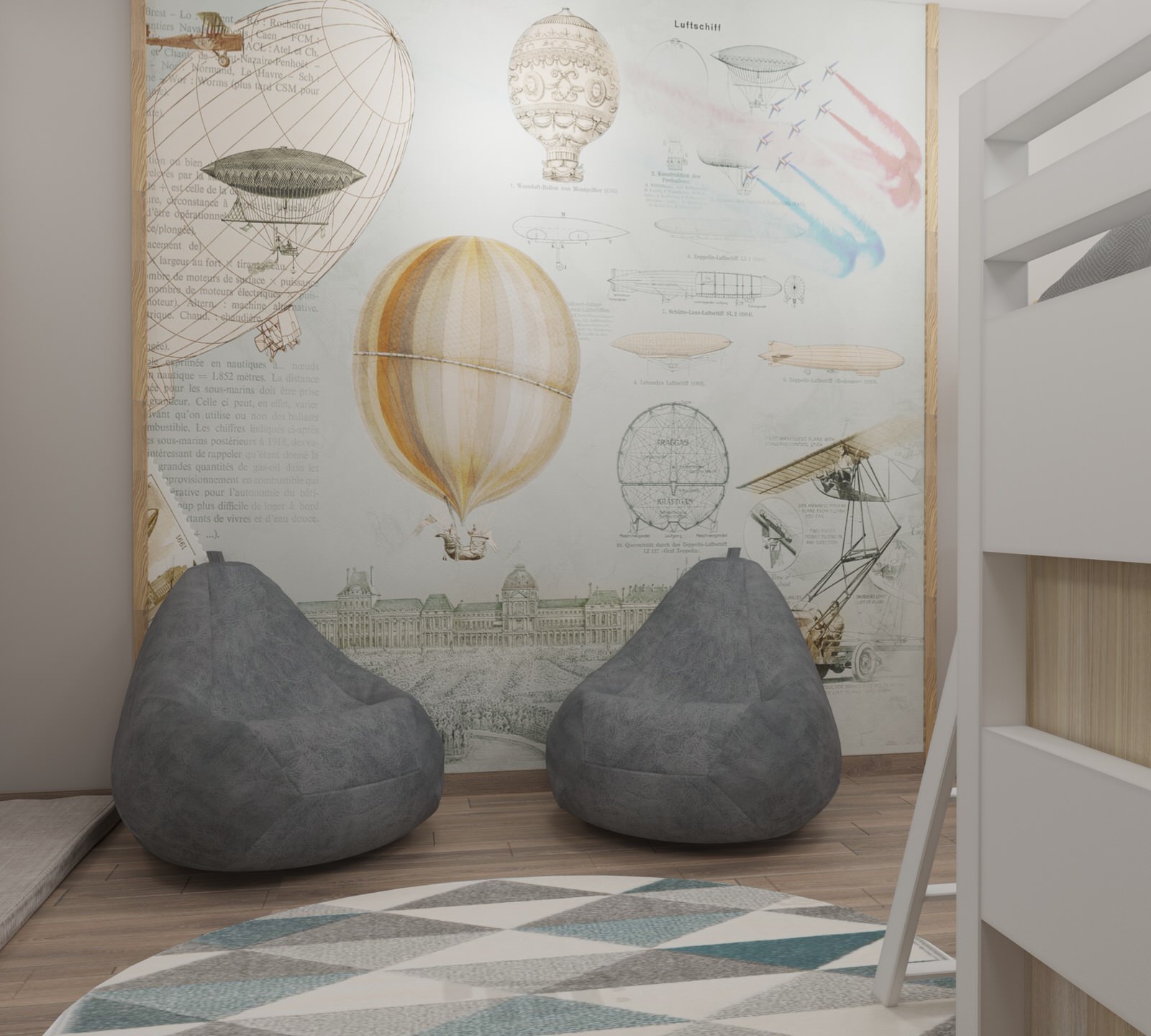 Квартира в современном стиле со скандинавским настроением