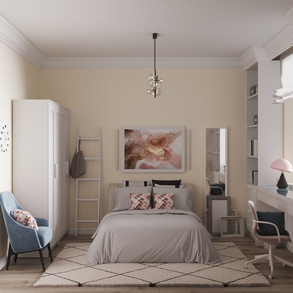 Комната девочки-подростка