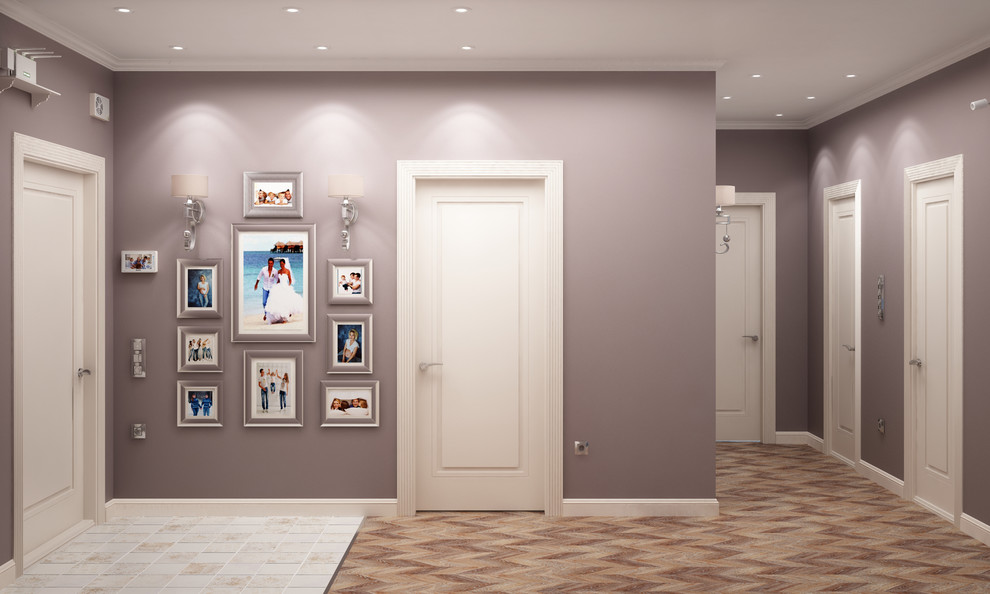 Под парусами. Прихожая и коридор.