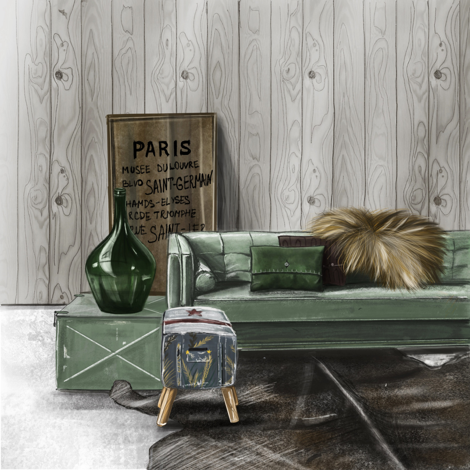 My ispiration sketch