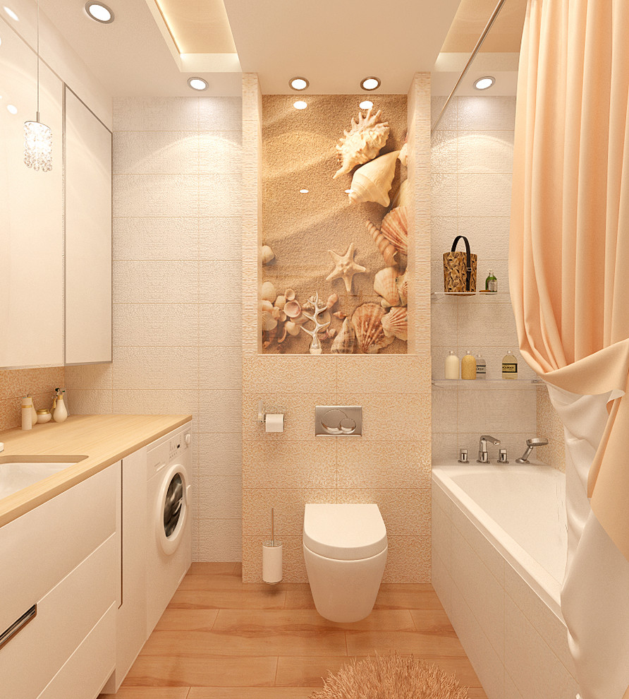 Marine design for bathroom