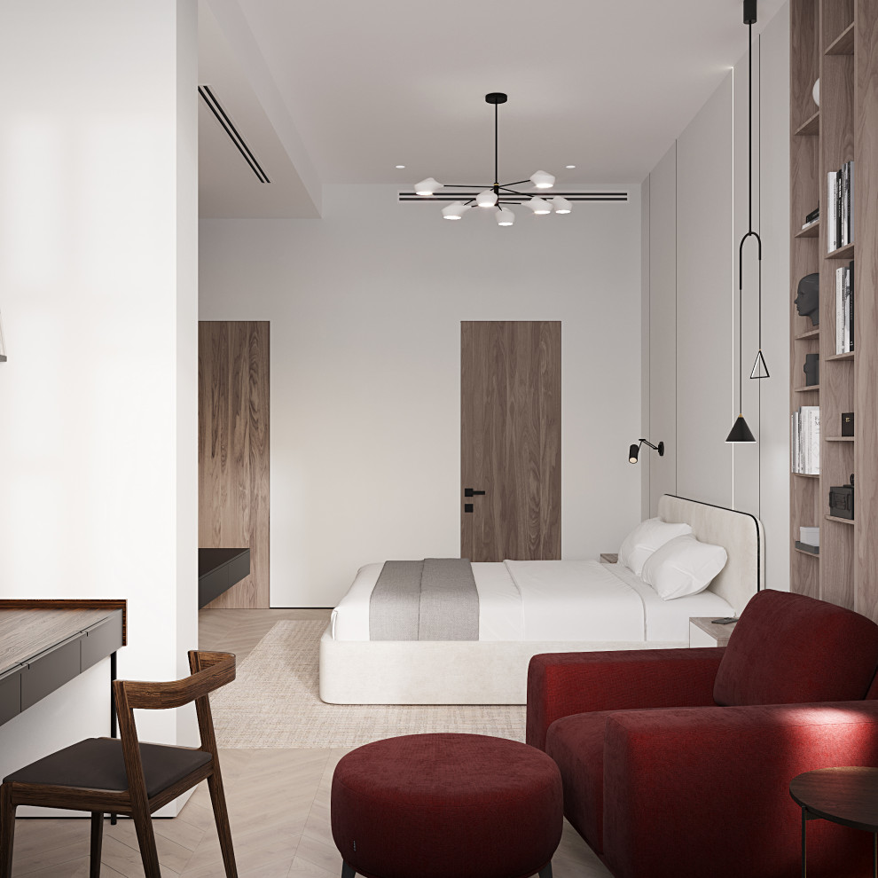 Дизайн интерьера квартиры 160м2 в Хамовниках