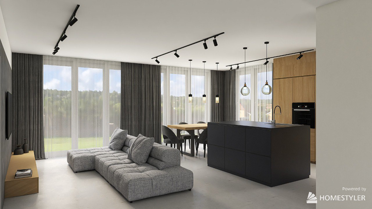 Обложка проекта: Гостиная для холостяка