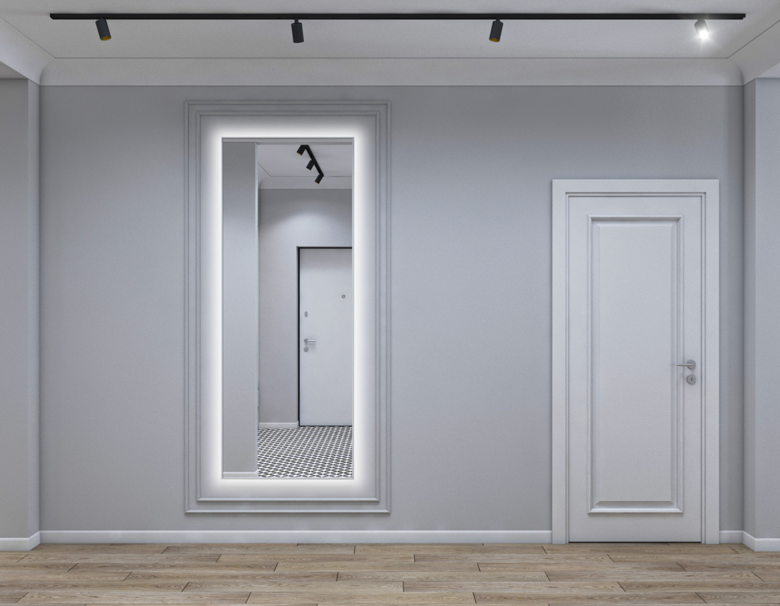 Готовый интерьер в частном доме г. Волгоград (Дизайн-проект)