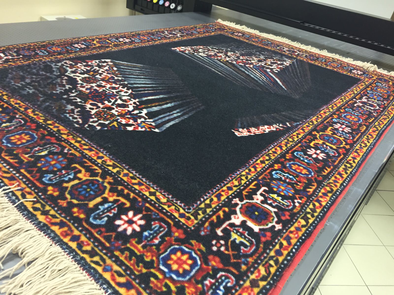 Ковер - как нетрадиционное оформление интерьера