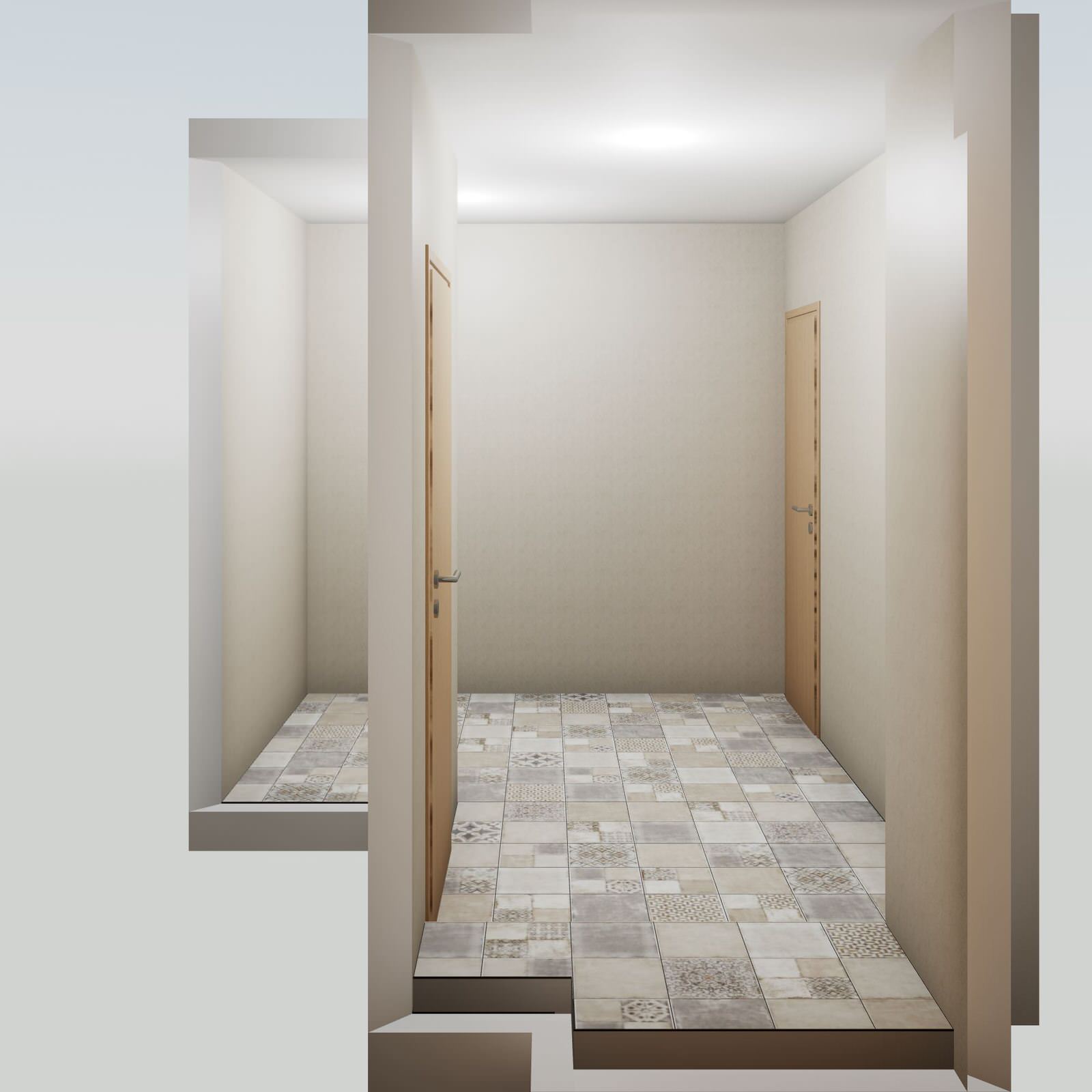 прихожая Atrivm Cuadrado Toscana