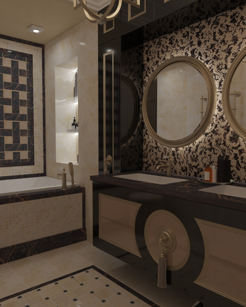 Обложка проекта: Двухкомнатная квартира в классическом стиле