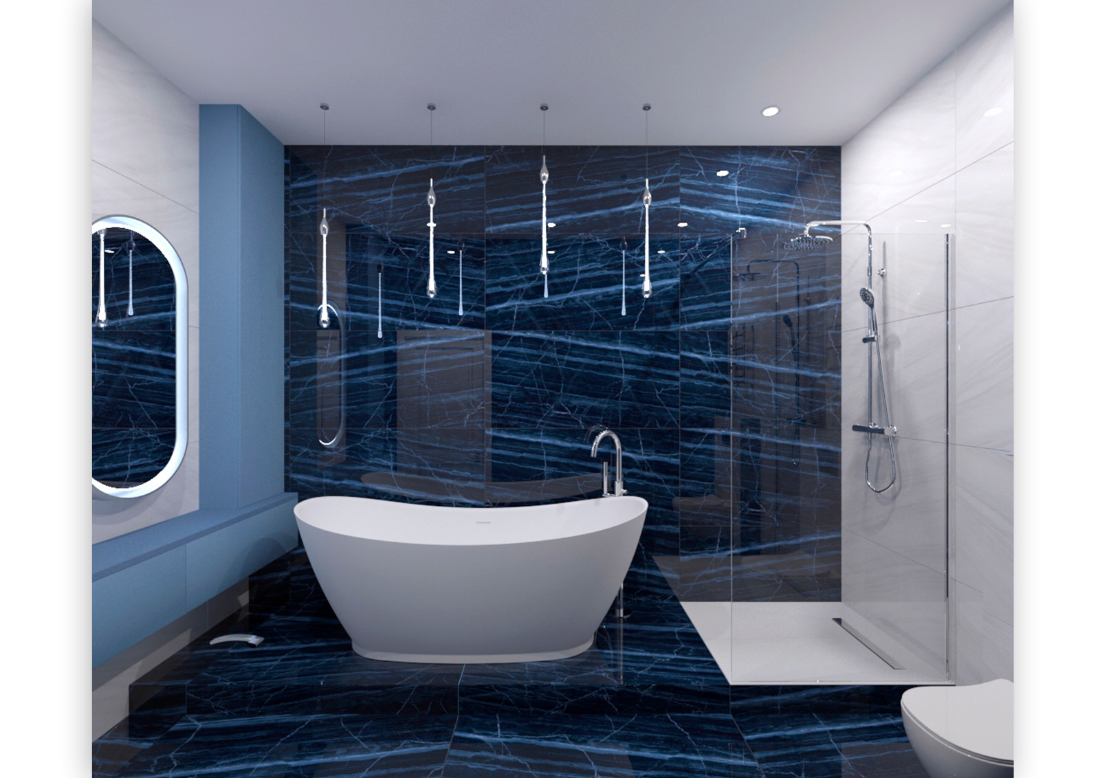 Ванные комнаты.