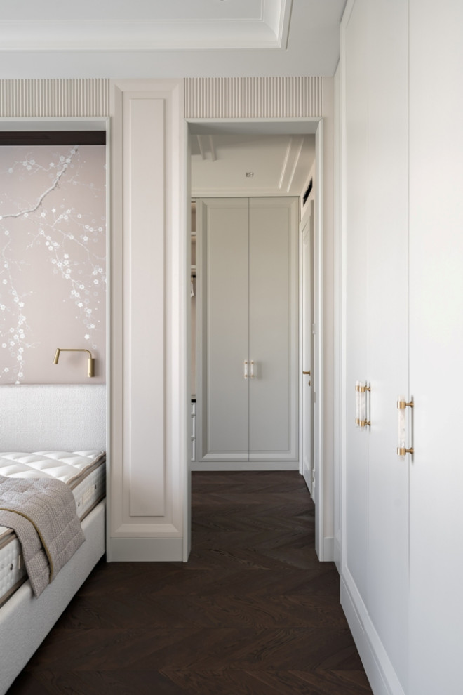 Шикарная квартира с белой мебелью