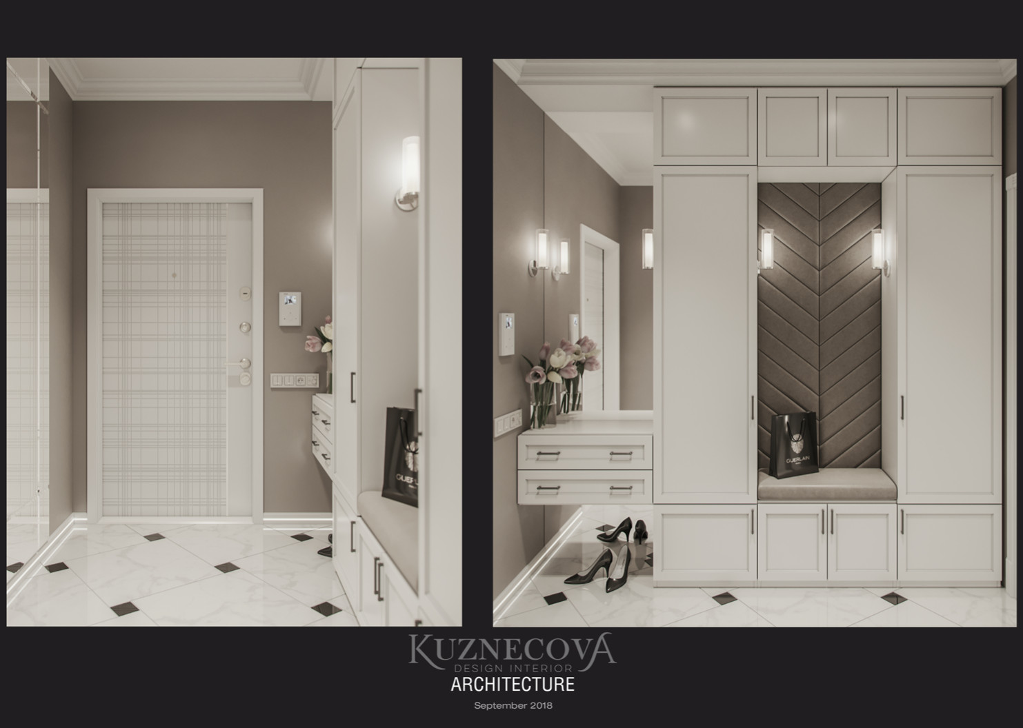 Дизайн проект квартиры 85 кв.м.