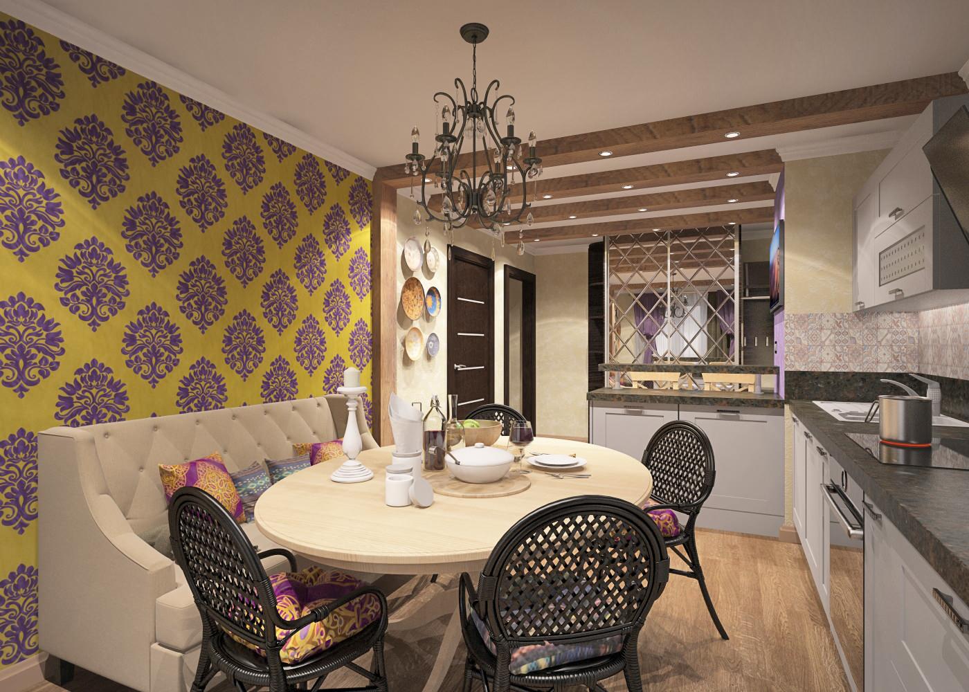 Обложка проекта: Кухня для большой семьи, г.Тюмень