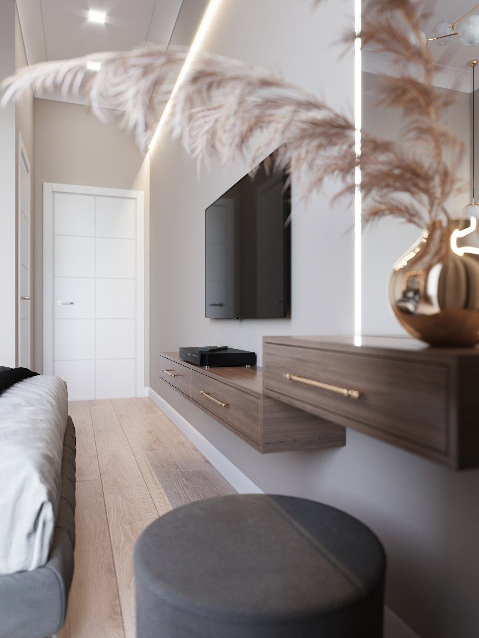 Проект спальни в Архангельске