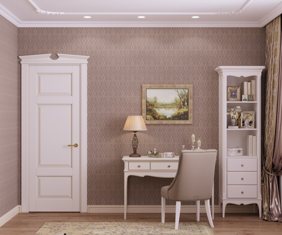 Новицкая, проект 2х комнатной квартиры в классическом стиле