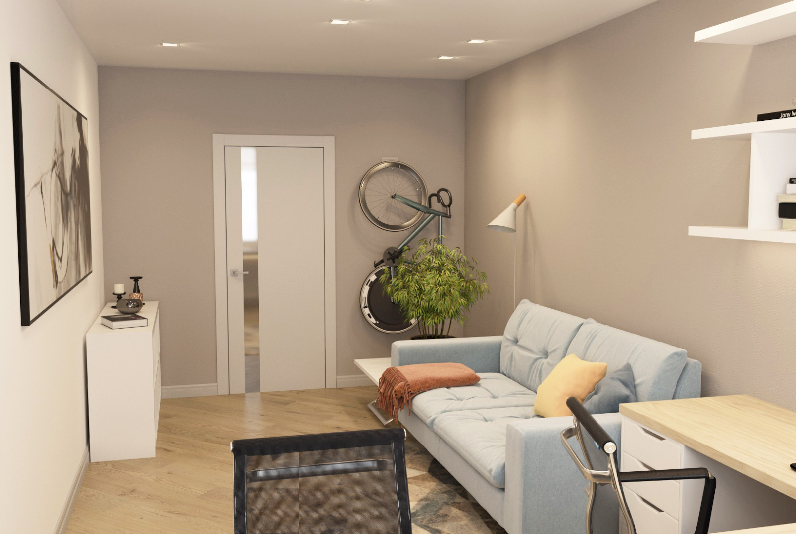 Квартира 60,7 кв.м.