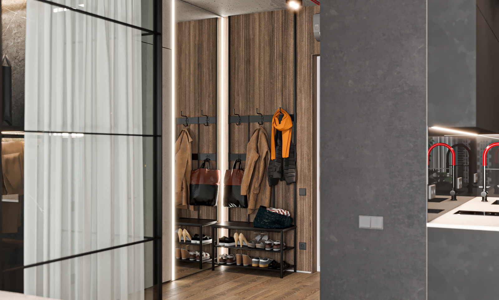 Проект в стиле лофт в жк Ричмонд