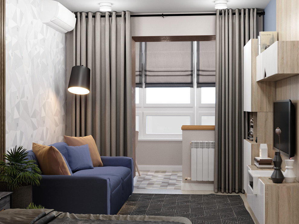 Дизайн проект 2х комнатной квартиры