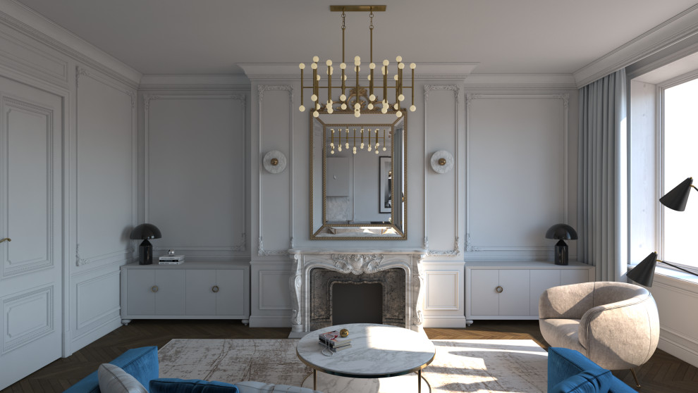 Квартира в стиле паризьен