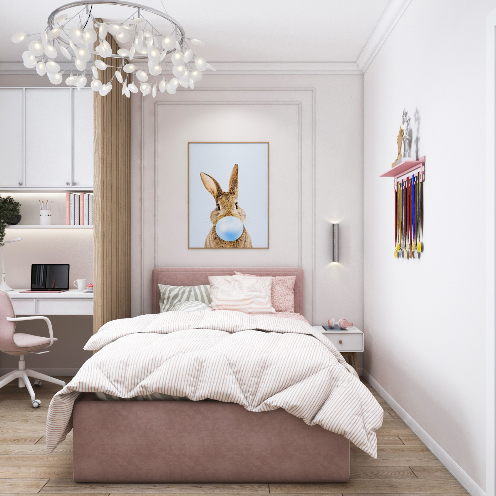 Готовый интерьер в частном доме г. Волгоград (Дизайн-проект)