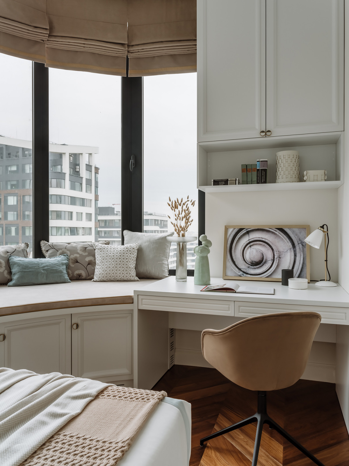 Houzz тур: Квартира 100 кв.м. с радиусной планировкой