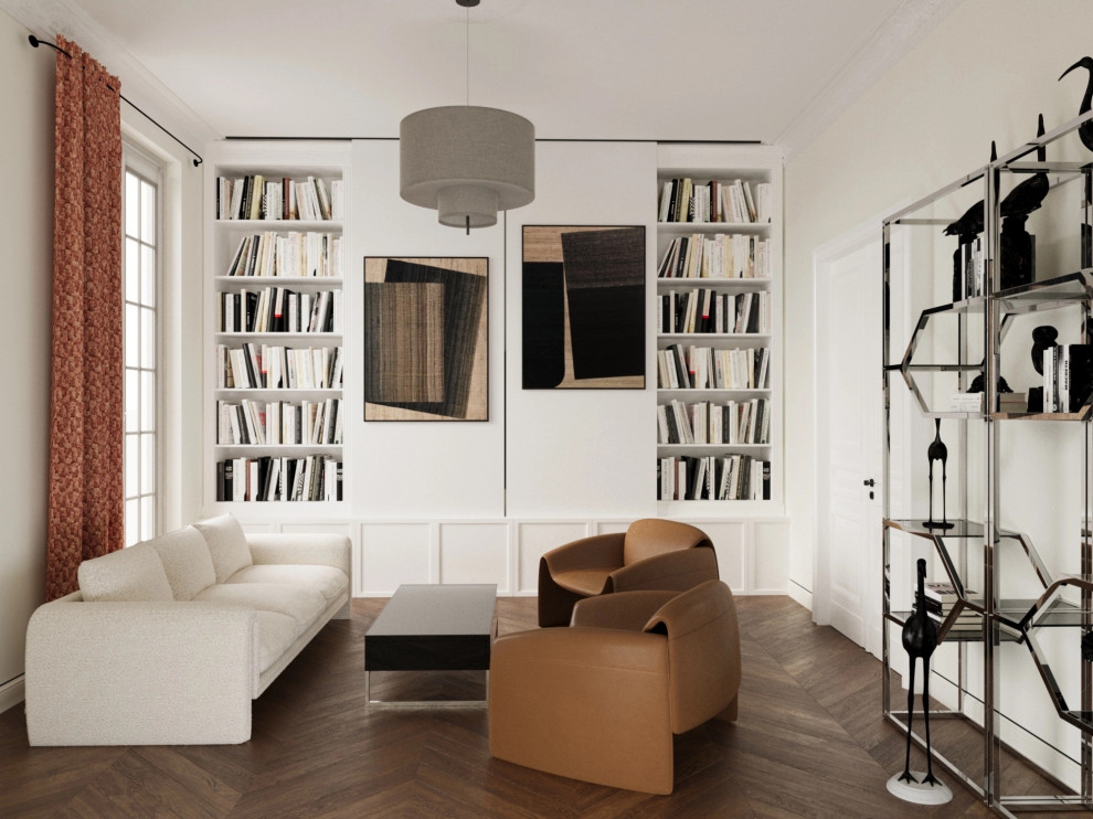 Обложка проекта: Гостиная в доме старого фонда на Петроградской стороне Спб