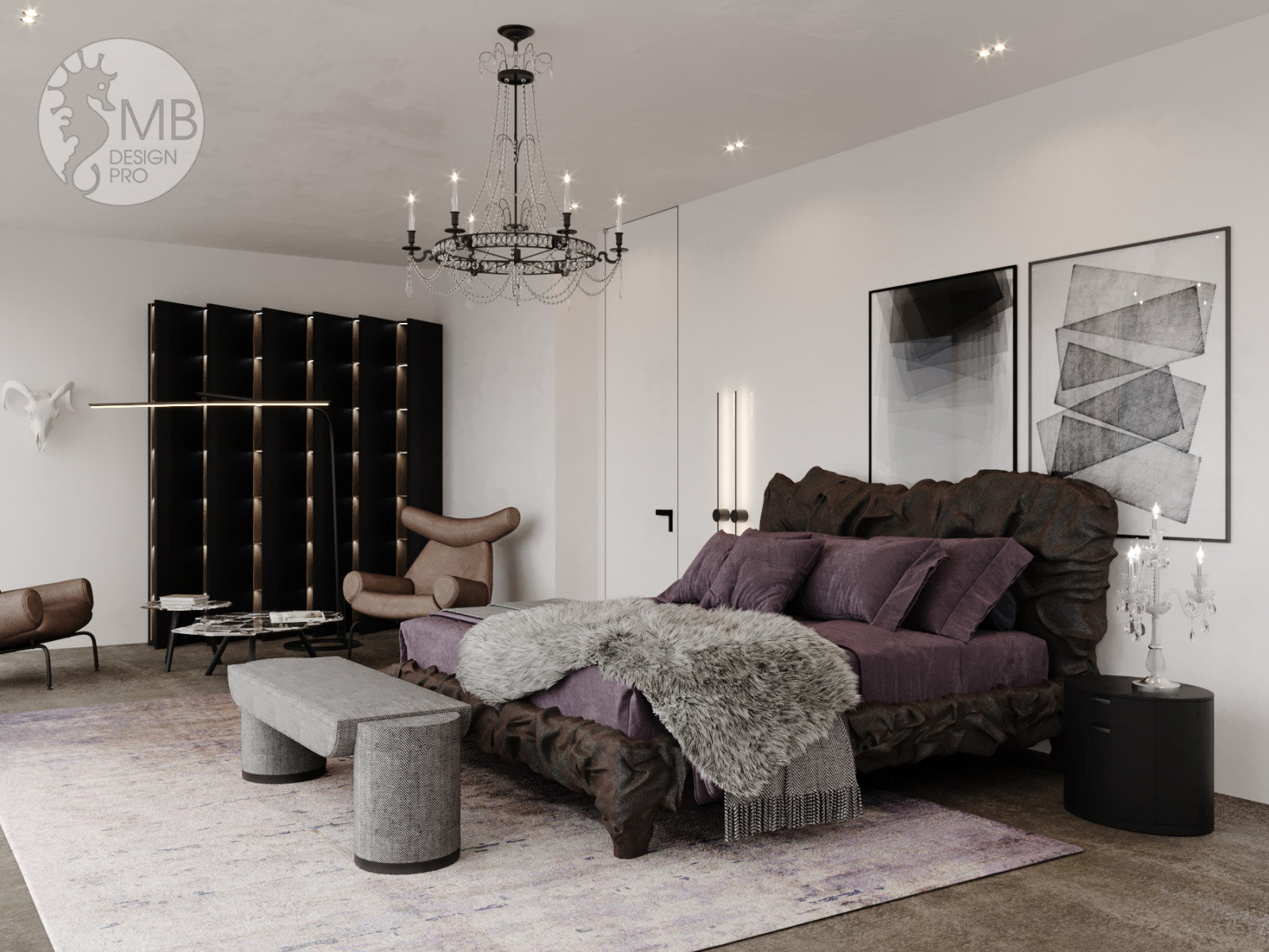 Grinza bed. Edra (Italy)