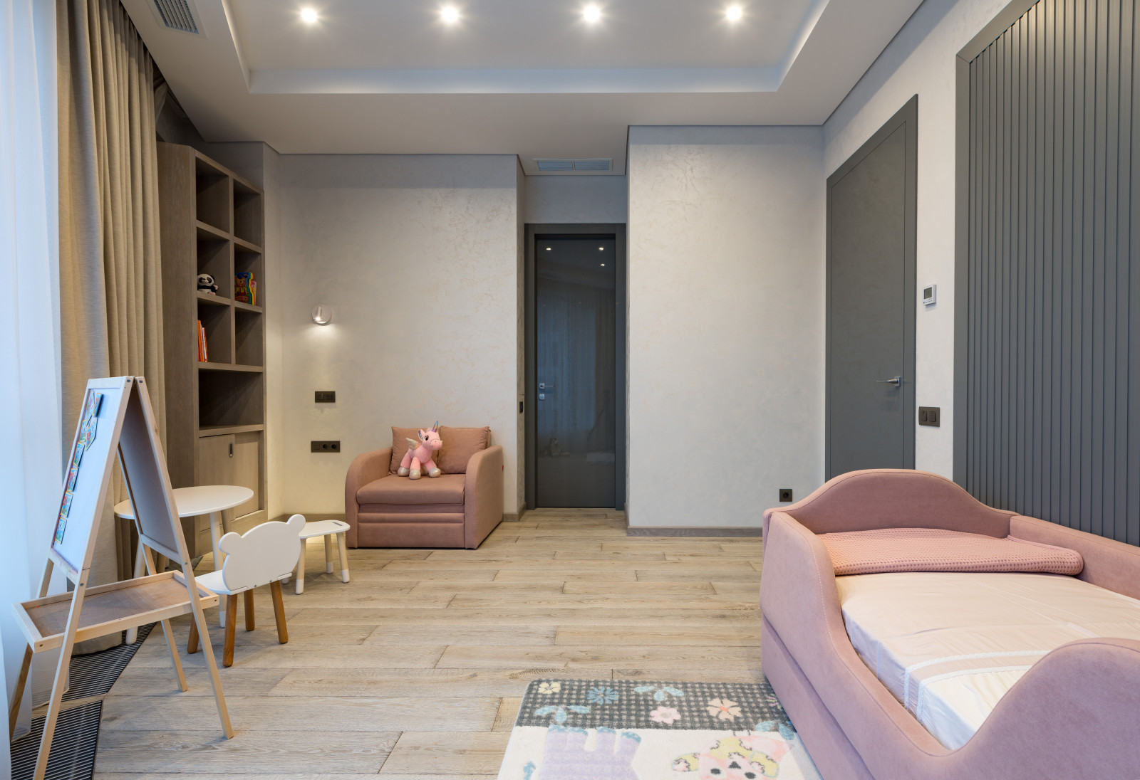 Интерьеры апартаментов в ЖК "Олимпийская РИВЬЕРА Новогорск"