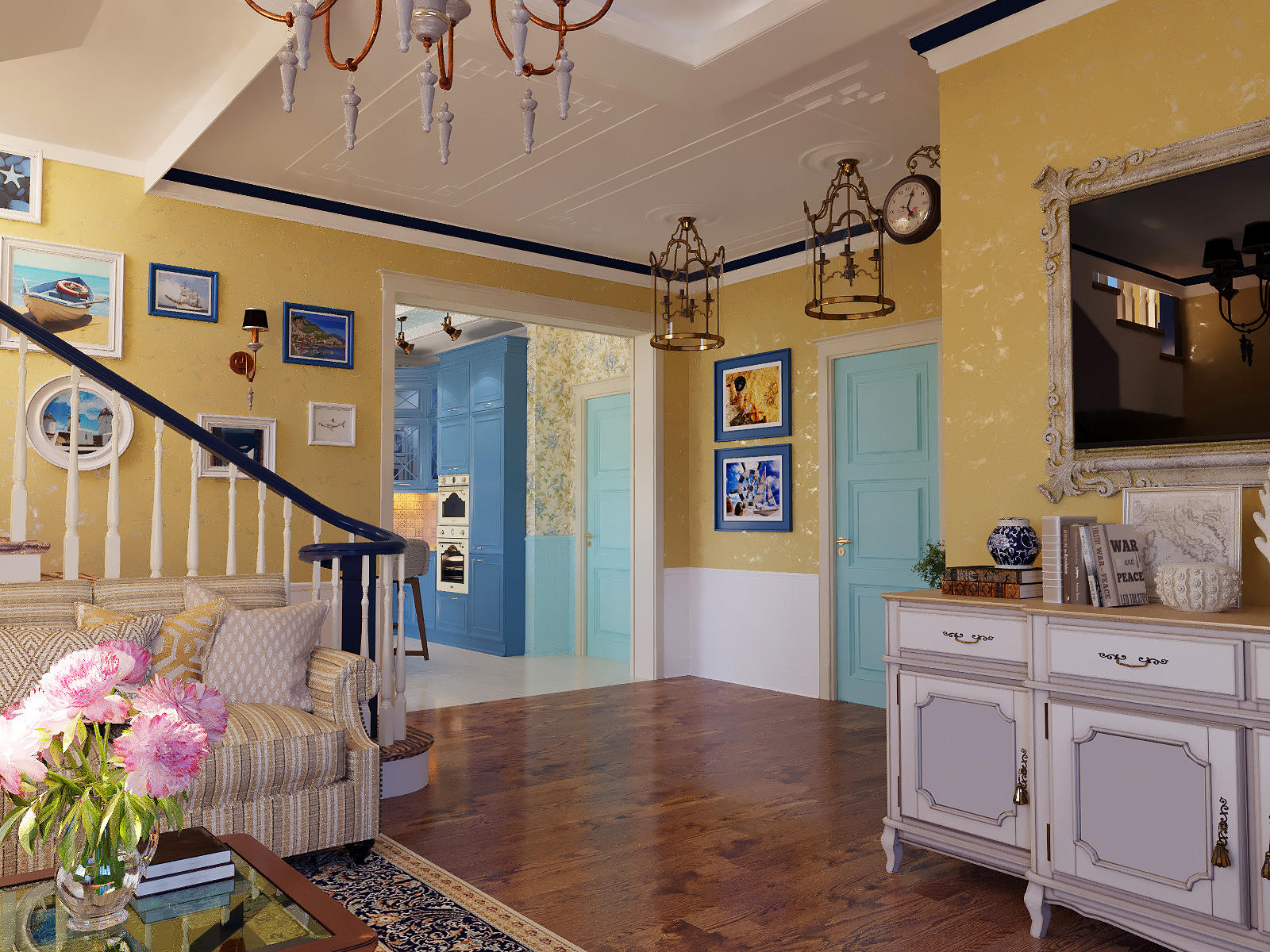 Частный дом в стиле прованс