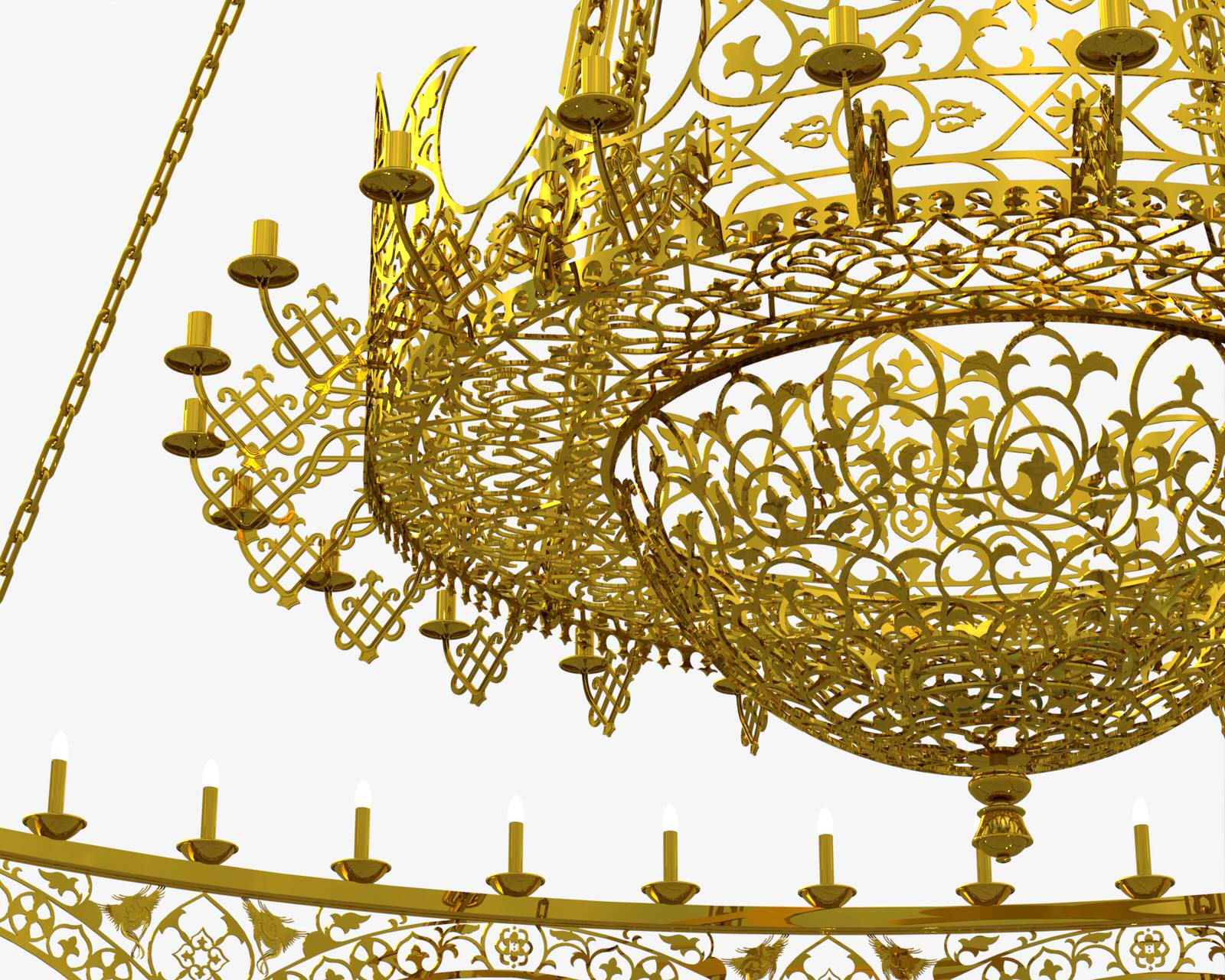 Проект внутреннего освещения Храм иконы Божией Матери "Милующая" Санкт-Петербург