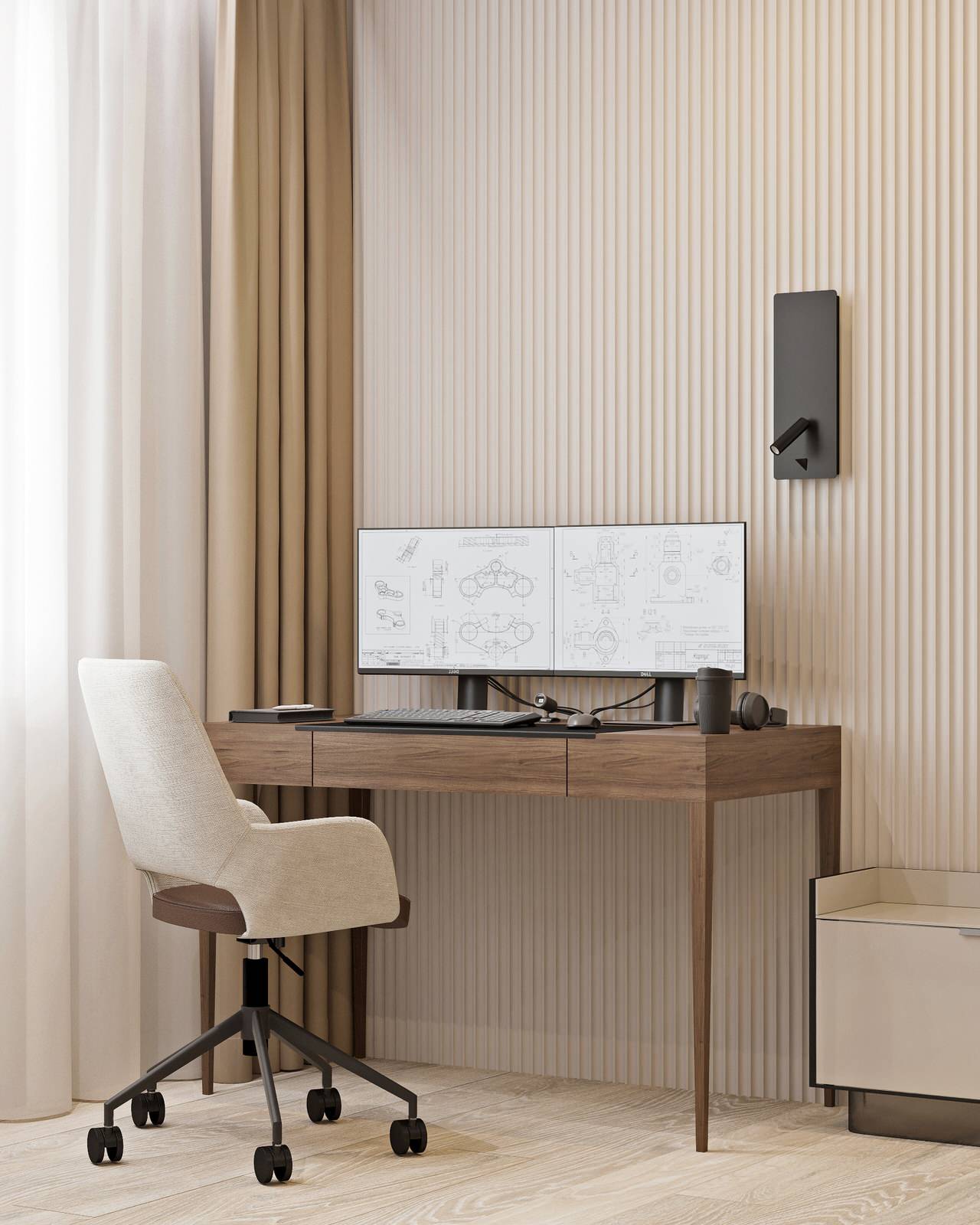 Проект квартиры  67 кв.м. 2021г.