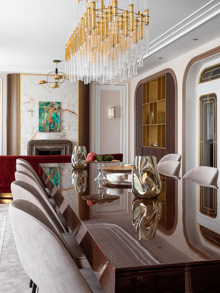 Houzz Казахстан: Интерьер с элементами ар деко в Нур-Султане