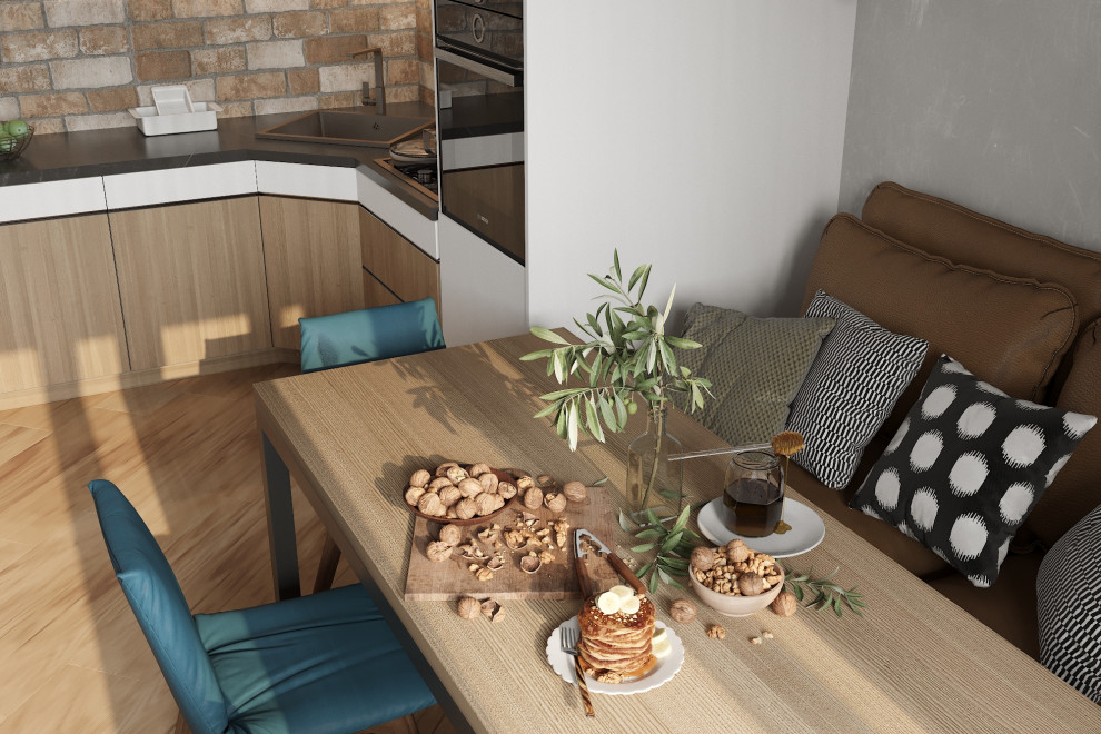 Обложка проекта: Квартира для молодого мужчины в современном стиле