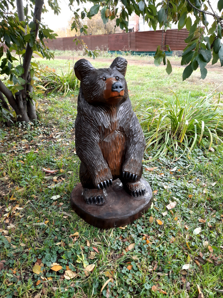 Скульптуры из дерева